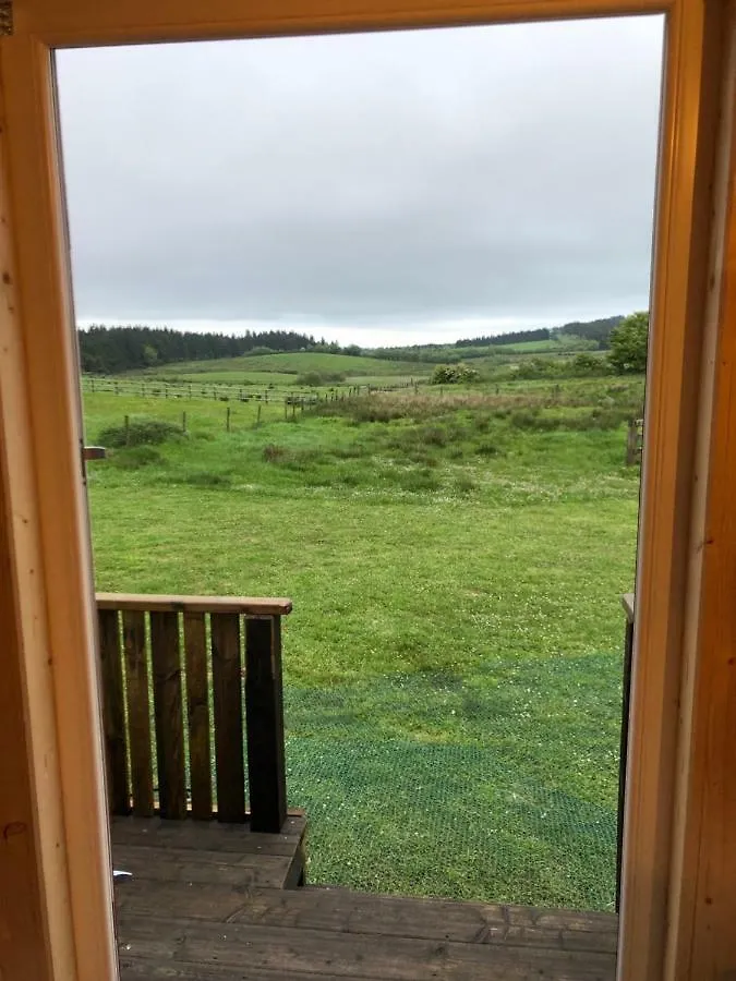 Luxury tent Clydesdale Shepherds Hut Hotel Belfast United Kingdom