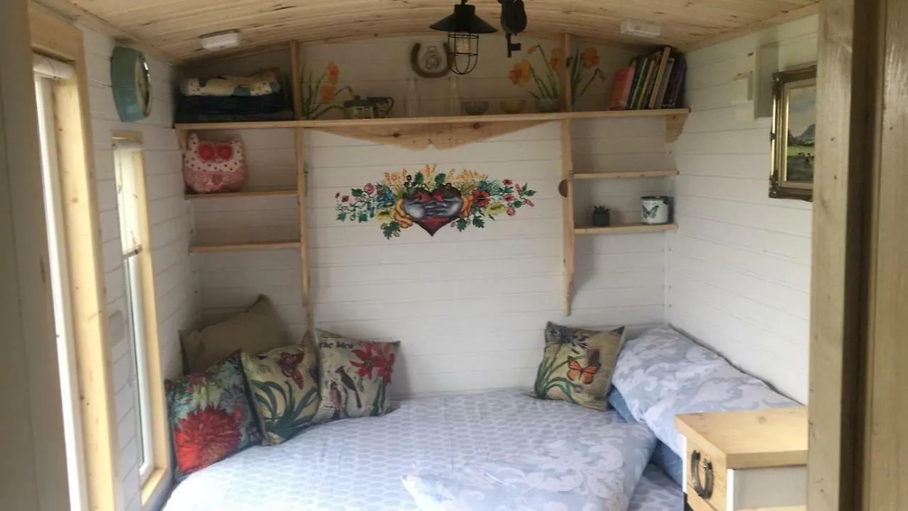 Luxury tent Clydesdale Shepherds Hut Hotel Belfast